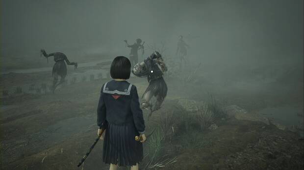 Silent Hill f - Puzle del Campo, espantapájaros correcto de la tercera zona en modo Perdida entre la niebla