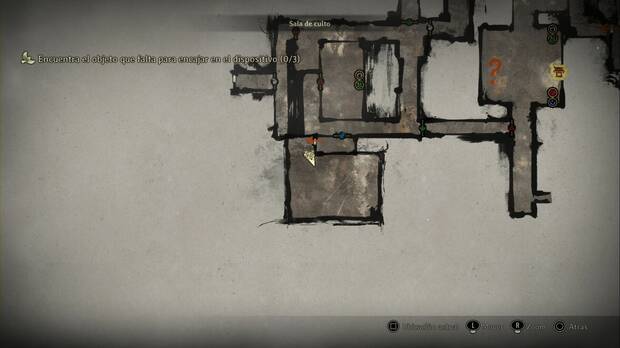Silent Hill f - Sala de culto (NG+2), ubicacin del Diario de Rinko en la Sala de culto