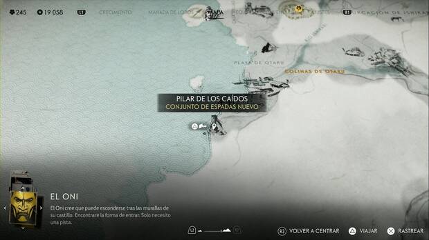 Ghost of Yotei - Pilares de los cados en la Llanura de Ishikari, ubicacin del Pilar de los cados #2