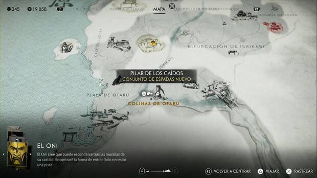 Ghost of Yotei - Pilares de los cados en la Llanura de Ishikari, ubicacin del Pilar de los cados #3