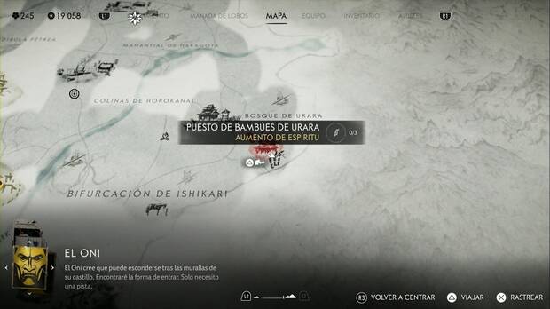 Ghost of Yotei - Puestos de bambúes en la Llanura de Ishikari, ubicación del puesto de bambúes de Urara