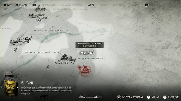 Ghost of Yotei - Manantiales en la Llanura de Ishikari, ubicacin del Manantial del kappa