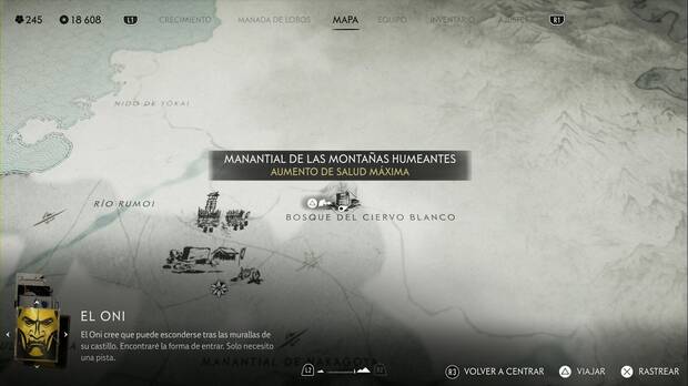 Ghost of Yotei - Manantiales en la Llanura de Ishikari, ubicacin del Manantial de las montaas humeantes