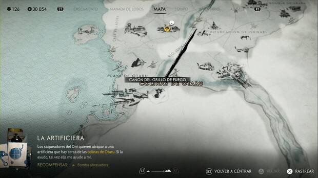 Ghost of Yotei - Sensei, ubicación de La artificiera