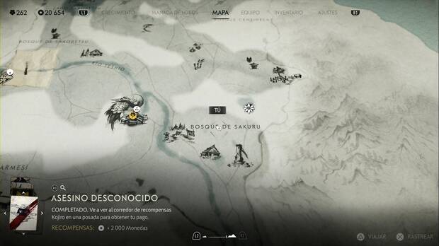 Ghost of Yotei - Hallazgos ainu en el Risco de Teshio, ubicacin del objeto ainu Hos