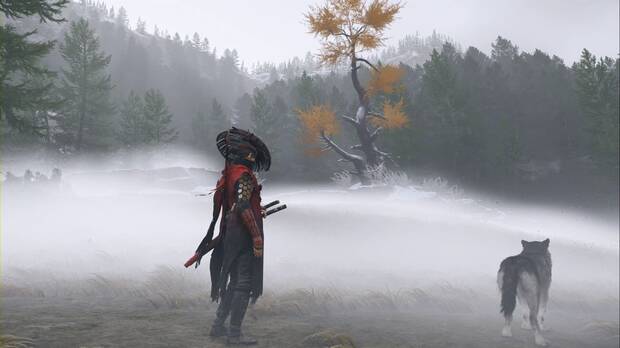 Ghost of Yotei - El Kimono carmesí, árbol donde se encuentra Ugetsu