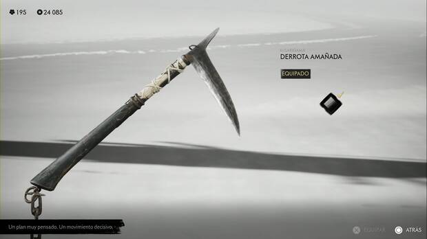 Ghost of Yotei - Conjuntos de armas, Derrota amaada