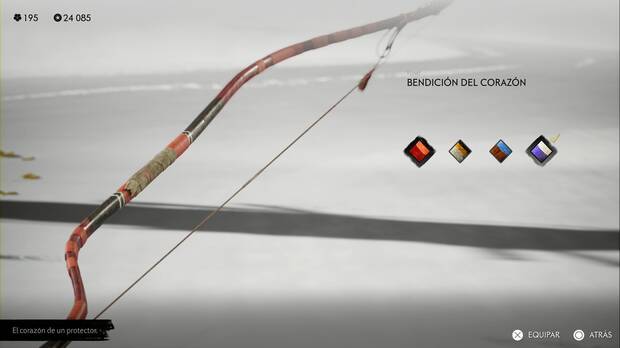 Ghost of Yotei - Conjuntos de armas, Bendicin del corazn