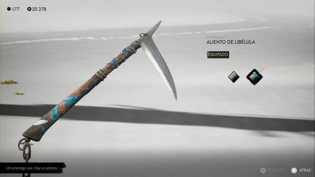 Ghost of Yotei - Conjuntos de armas, Aliento de liblula