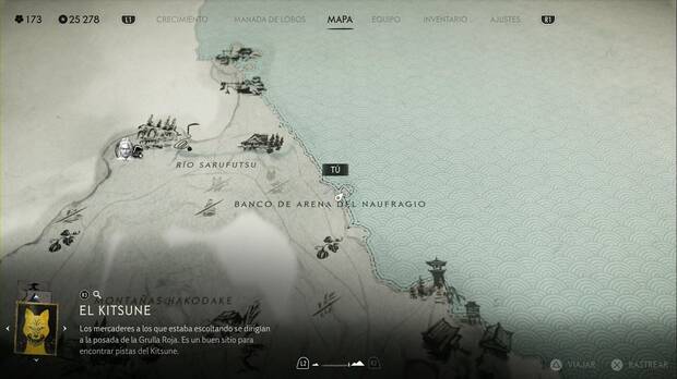 Ghost of Yotei - Altares de la reflexión en el Risco de Teshio, ubicación del altar #11