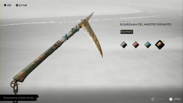 Ghost of Yotei - Conjuntos de armas, Kusarigama del maestro Enomoto