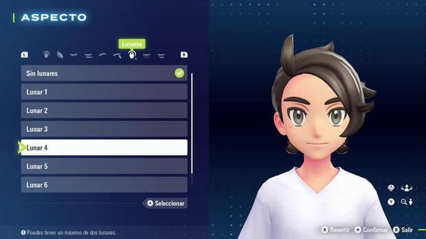 Al comenzar la aventura creamos un personaje que después podremos modificar en tiendas de ropa y peluquerías.