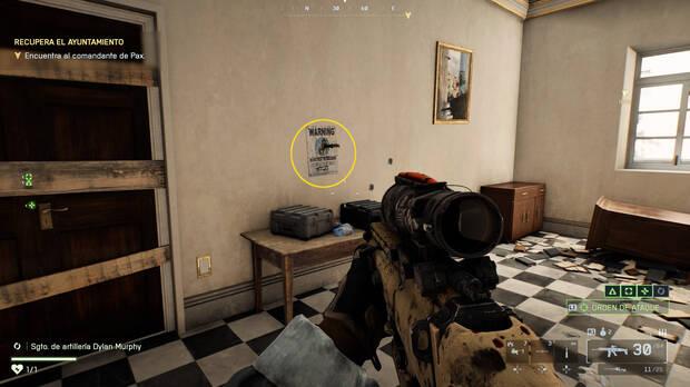 Battlefield 6 - Localización de la chapa de identificación 09 en la misión Operación Gladius