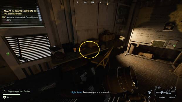 Battlefield 6 - Localización de la chapa de identificación 14 en la misión Sin descanso