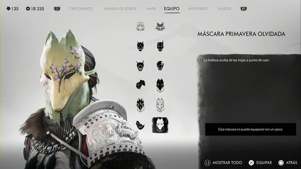 Ghost of Yotei - Mscaras, Mscara primavera olvidada