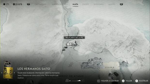 Ghost of Yotei - Relicarios, ubicacin del Relicario de la fe en la Costa de Oshima