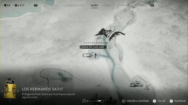 Ghost of Yotei - Ku-e-Shinok, punto donde se juega al ku-e-shinok