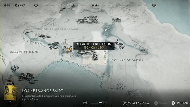 Ghost of Yotei - Altares de la reflexión en la Costa de Oshima, ubicación del altar de la reflexión #8