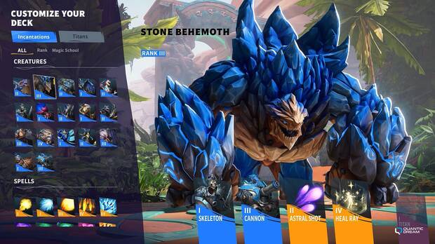 Captura de Spellcasters Chronicles.