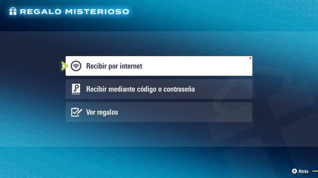 Leyendas Pokmon: Z-A - Opciones del men Regalo misterioso