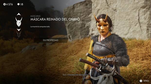 Ghost of Yotei - Mscara reinado del onryo