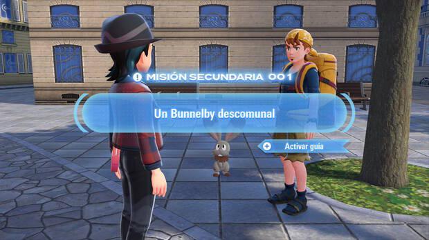 Leyendas Pokmon Z-A - Misin secundaria Un Bunnelby descomunal