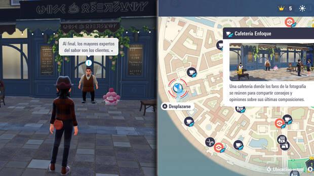 Leyendas Pokmon Z-A - Localizacin de la misin secundaria La cafetera favorita de Slurpuff