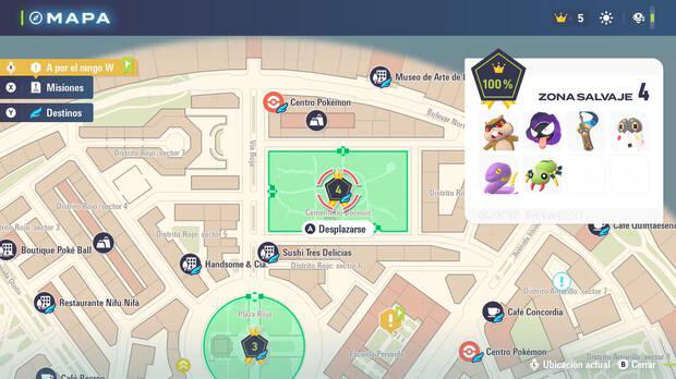 Leyendas Pokmon Z-A - Localizacin y lista de Pokmon disponibles en la zona salvaje 4