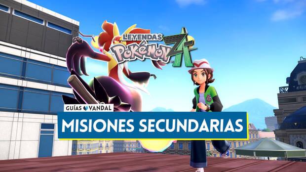 Gua de Leyendas Pokmon Z-A - Todas las misiones secundarias, localizaciones y recompensas
