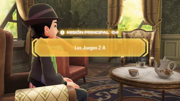 Leyendas Pokmon Z-A - Misin principal Los Juegos Z-A