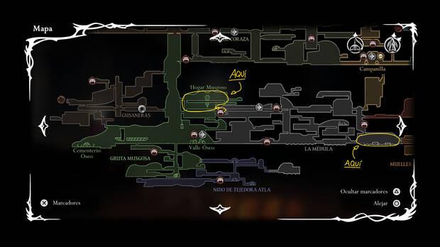 Hollow Knight Silksong - Mejores zonas del principio del juego para farmear rosarios