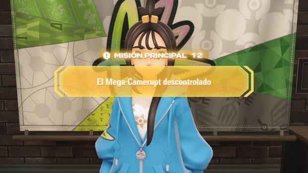 Leyendas Pokmon Z-A - Misin principal El Mega-Camerupt descontrolado
