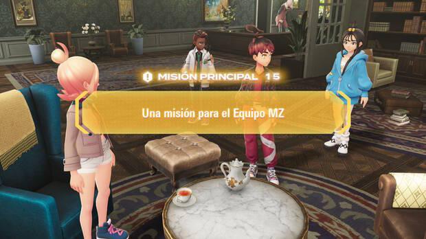 Leyendas Pokmon Z-A - Misin principal Una misin para el Equipo MZ