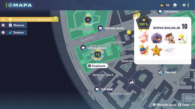 Leyendas Pokmon Z-A - Localizacin y lista de Pokmon disponibles en la zona salvaje 10