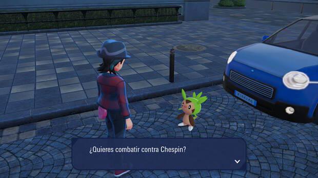 Leyendas Pokmon Z-A - Conseguir a Chespin