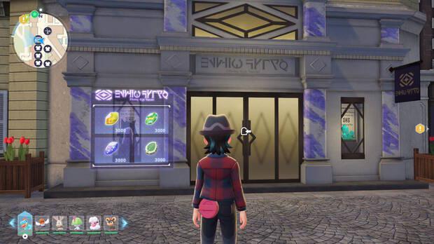 Leyendas Pokmon Z-A - Entrada de la tienda Boutique de la Piedra