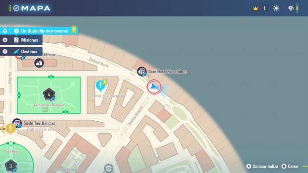 Leyendas Pokmon Z-A - Localizacin en el mapa de la MT028 Excavar