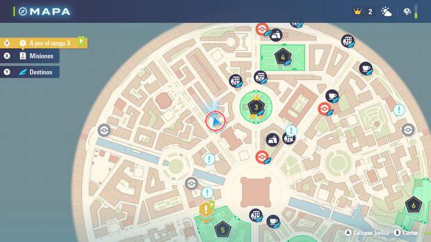 Leyendas Pokmon Z-A - Localizacin en el mapa de la MT005 Rugido