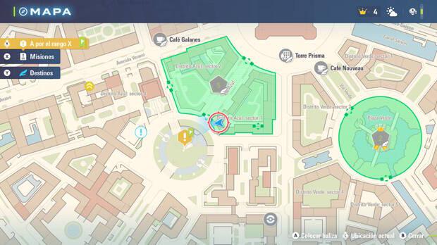 Leyendas Pokmon Z-A - Localizacin en el mapa de la MT040 Semilladora