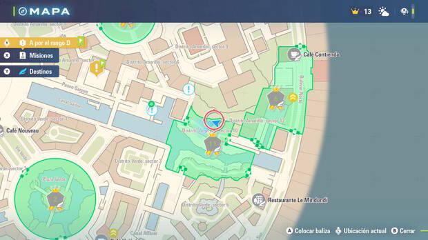 Leyendas Pokmon Z-A - Localizacin en el mapa de la MT063 Psquico