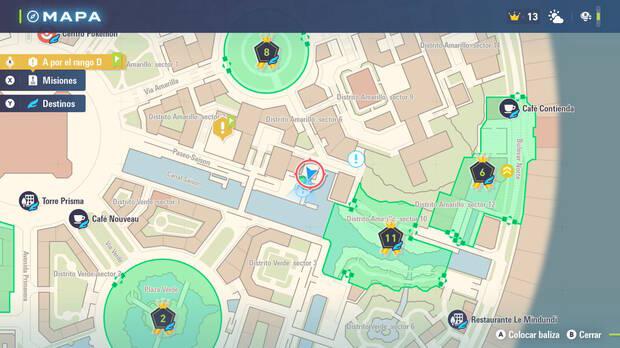 Leyendas Pokmon Z-A - Localizacin en el mapa de la MT060 Premonicin