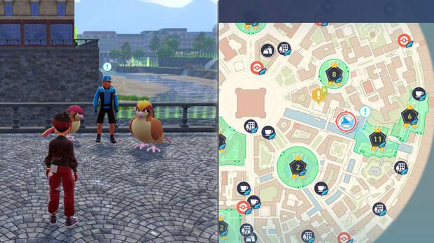 Leyendas Pokmon Z-A - Localizacin de la misin secundaria Los Pokmon pjaro alzan el vuelo