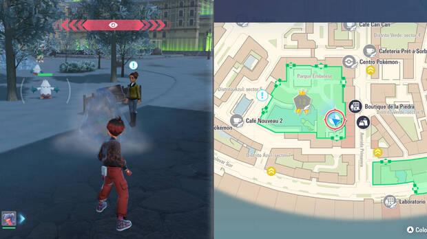 Leyendas Pokmon Z-A - Localizacin de la misin secundaria El Numel congelado hasta los huesos