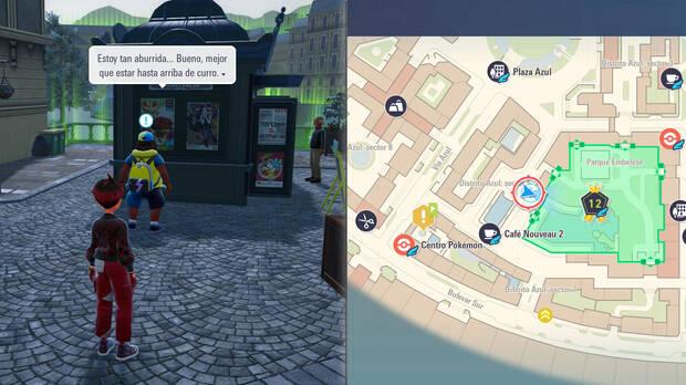 Leyendas Pokmon Z-A - Localizacin de la misin secundaria El Eelektrik ms electrificante de todos