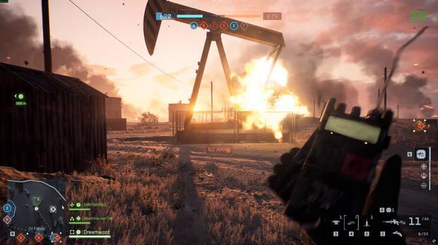 Un campo petrol�fero, zonas abiertas, veh�culos, un buen dise�o y un olor a los Battlefield m�s cl�sicos.