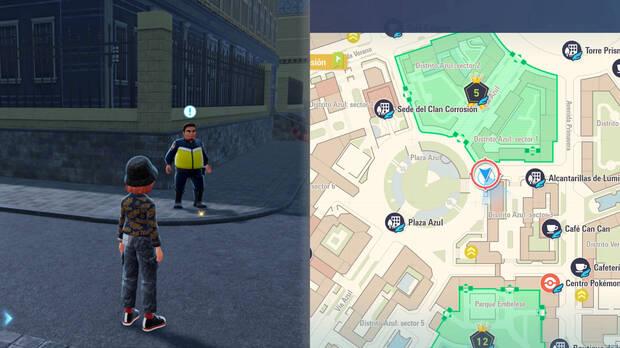 Leyendas Pokmon Z-A - Localizacin de la misin secundaria Shuppet, compaero de patrulla