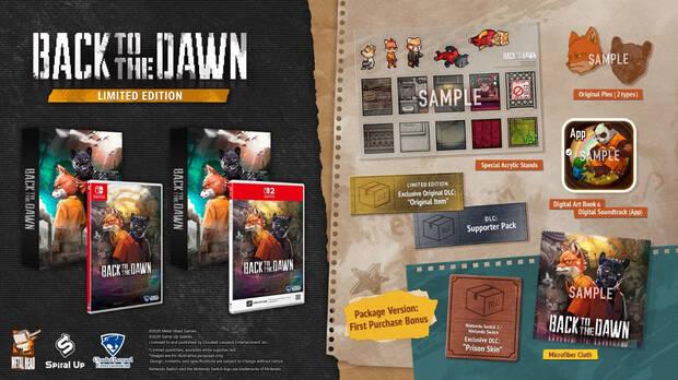 Ediciones f�sicas de Back to the Dawn