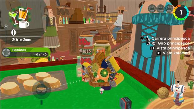 Capta de Once Upon a Katamari.