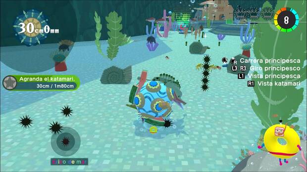 Capta de Once Upon a Katamari.