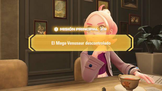 Leyendas Pokmon Z-A - Misin principal El Mega-Venusaur descontrolado